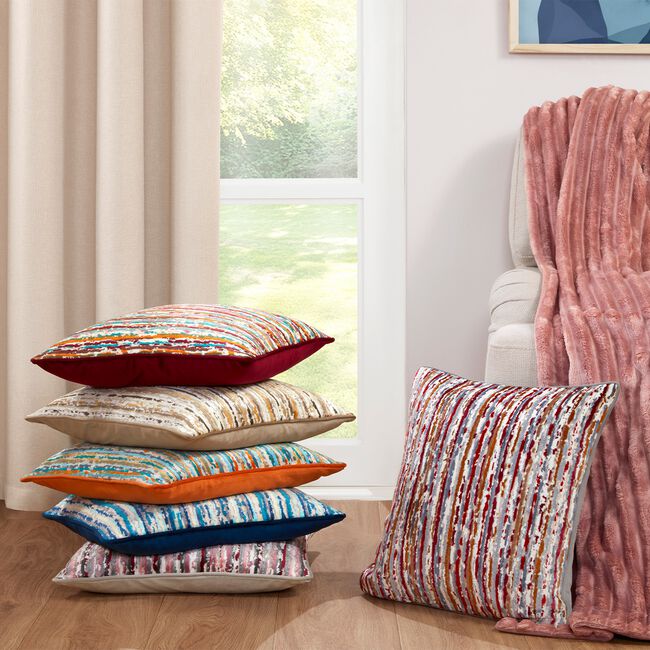 SOPHIE STRIPE NATURAL 2PK 45x45 Cushion Cover