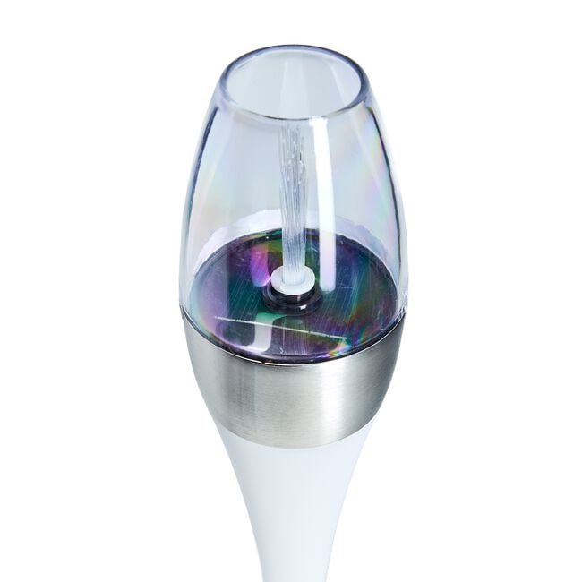 Colour Changing Solar Garden Post Light