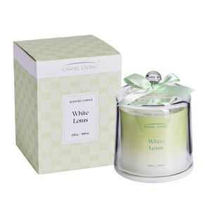 Cashel Living White Lotus 250g Scented Candle