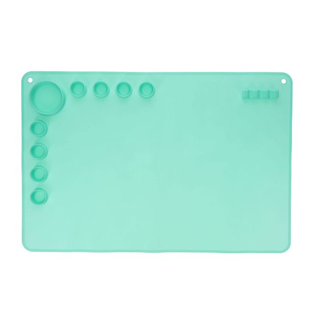 World of Colour Washable Silicone Craft Mat - Mint