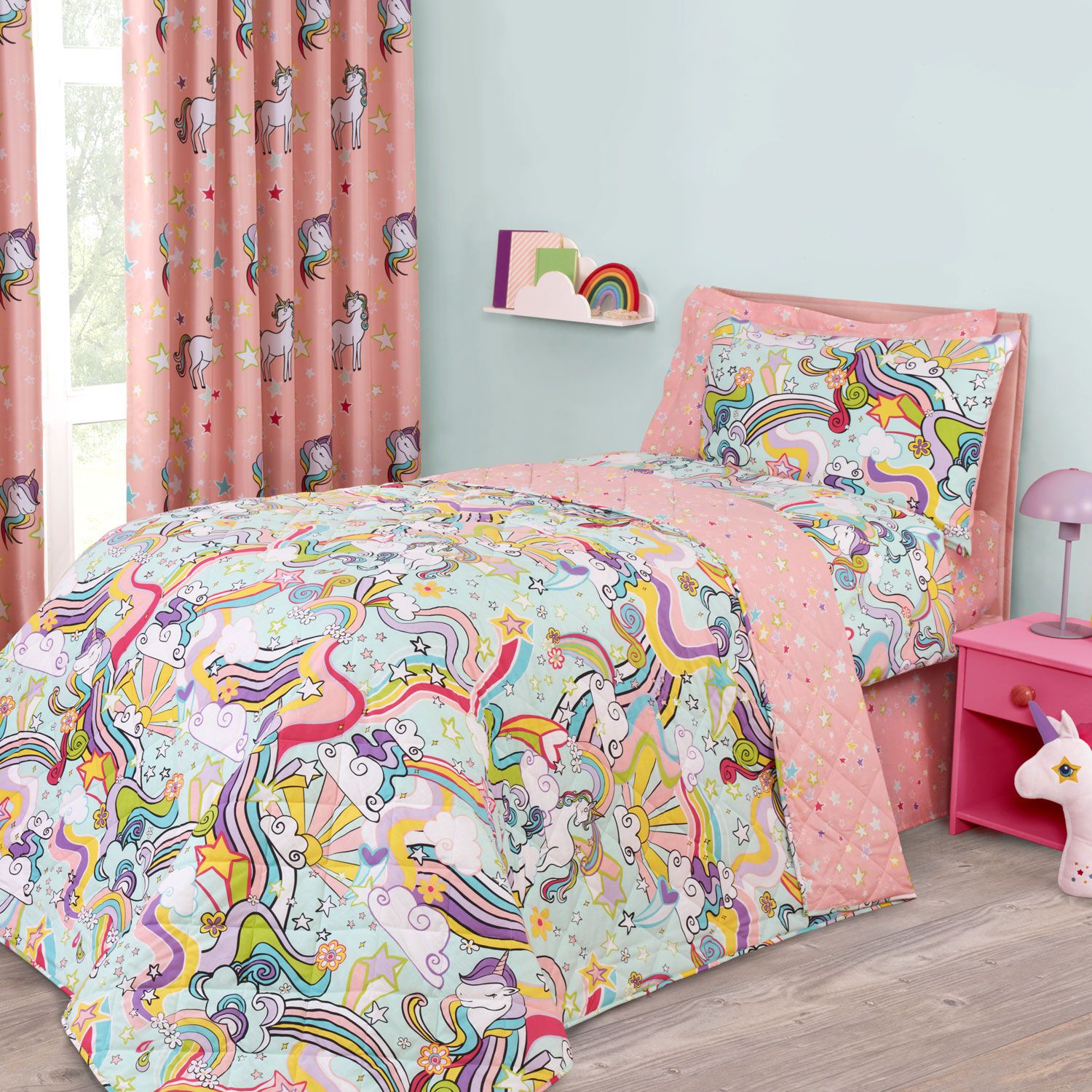 George unicorn bedding best sale