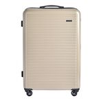 Large Lightweight Hardshell Luggage - Champagne