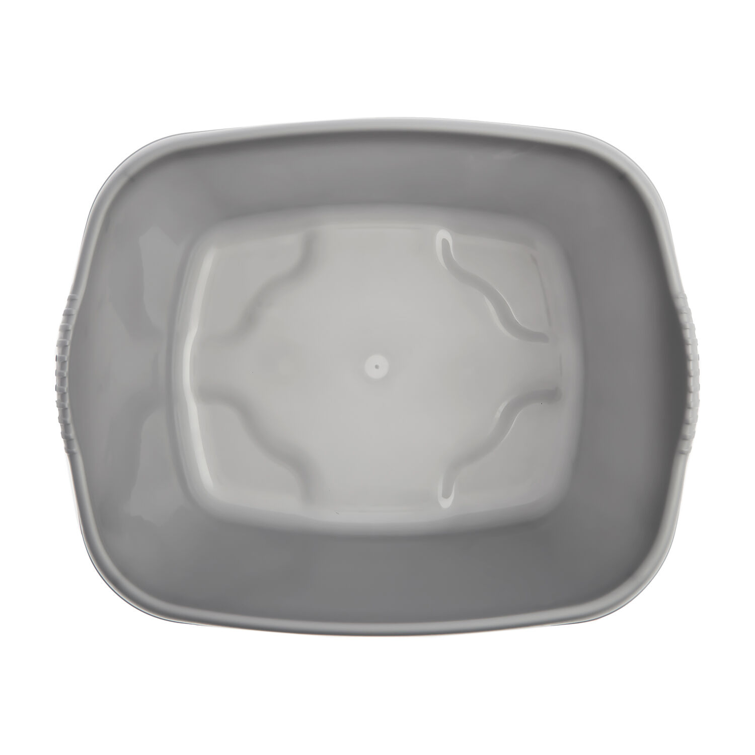 Silver Rectangular Basin - Home Store + More