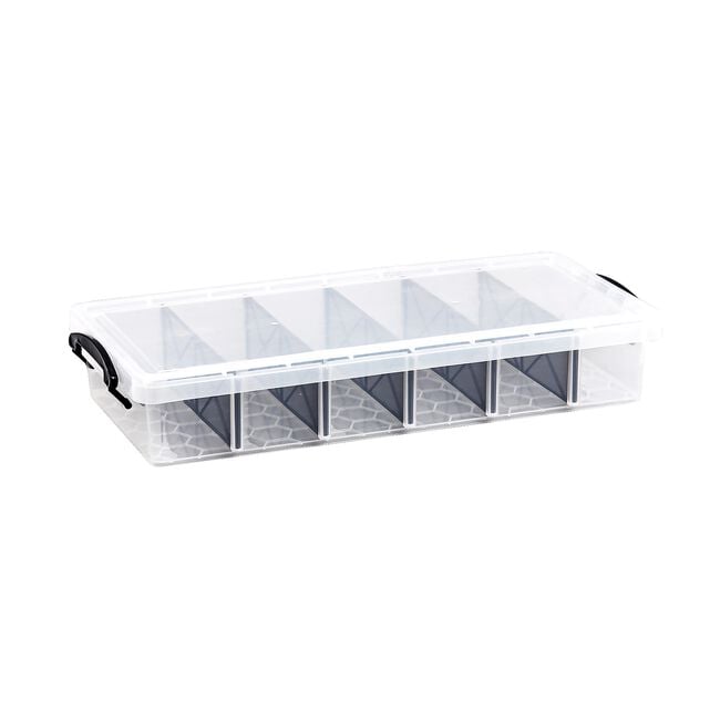 9L 5 Division Clear Storage Container