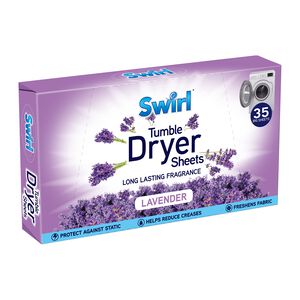 Swirl Laundry Lavender Drying Sheets