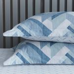 Jonah Oxford Pillowcase Pair - Blue