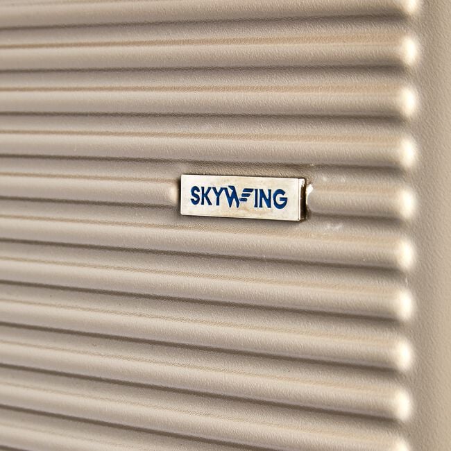 Large Lightweight Hardshell Luggage - Champagne