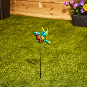 Summer Bird Garden Stake
