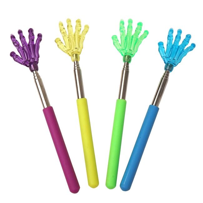 Kleverkit Extendable Neon Claw Back Scratcher