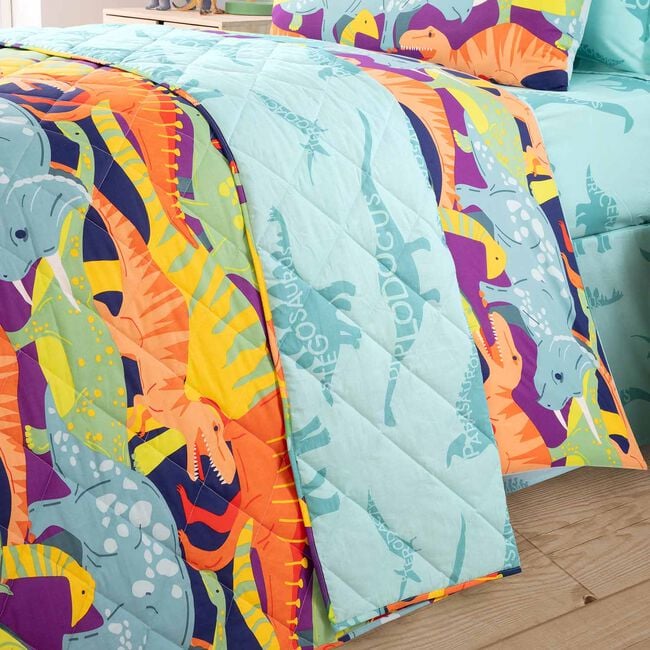Dino Days Bedspread 200cm x 220cm