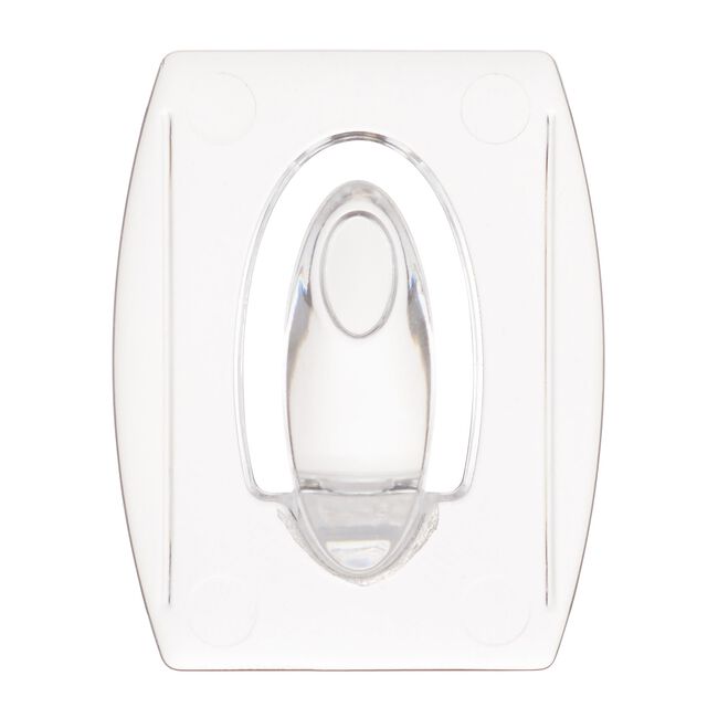 Command Mini Clear Hooks With Clear Strips 