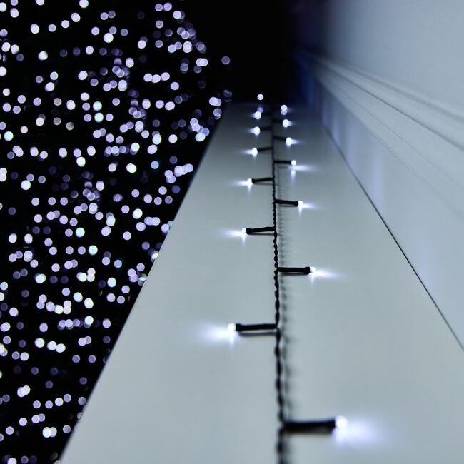 100 Ultra Bright LED Chaser Lights - White