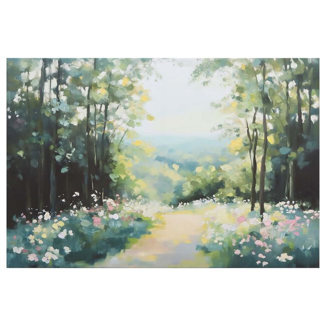 Spring Woodland Canvas