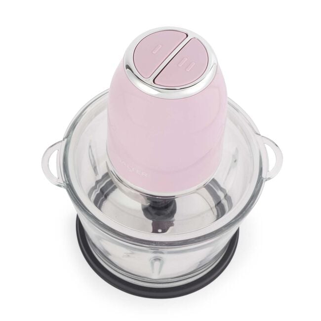 SALTER RETRO PINK Glass Chopper