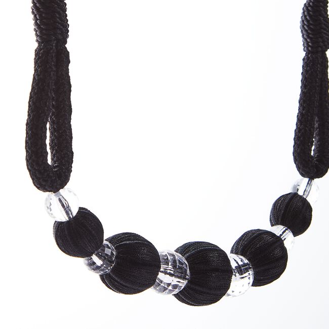 PARIS CABLE BALL BLACK Tie Back 