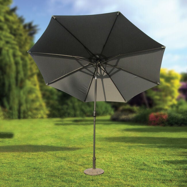 3M Crank & Tilt Sun Parasol - Grey 
