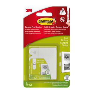 Command Small Picture Hanging Strips Value Pack