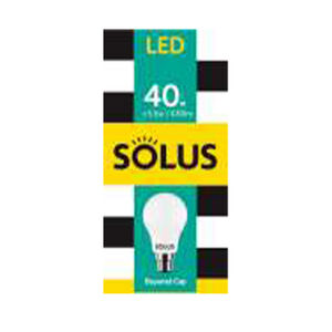 Solus A55 BC LED Bulb 5.5W (EQ. 40W) Non Dimm