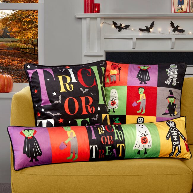 Trick Or Treat Pals Cushion Covers - 2 Pack