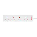 4 Way Extension Lead 2m Blister Pack