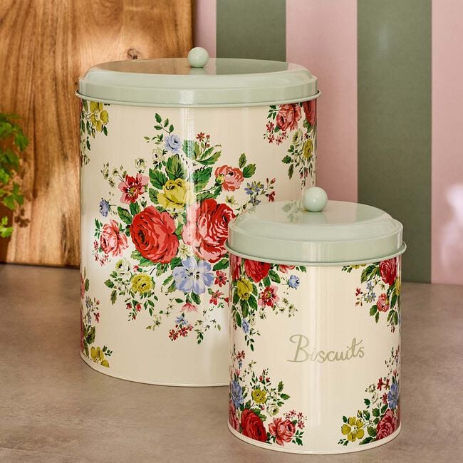 Cath Kidston Feels Like Home Biscuit Canister