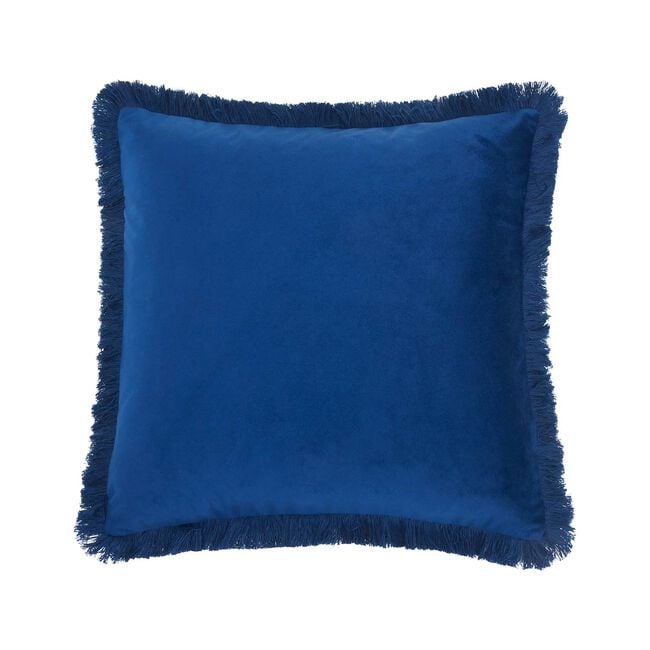 ELLEN FRINGE NAVY 45x45 Cushion