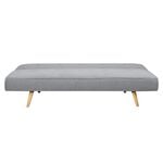 Maya Light Grey Convertible 180cm x 108cm Sofa Bed