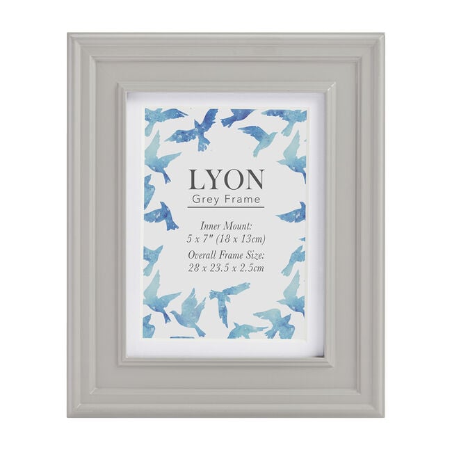 4x6 LYON GREY Frame