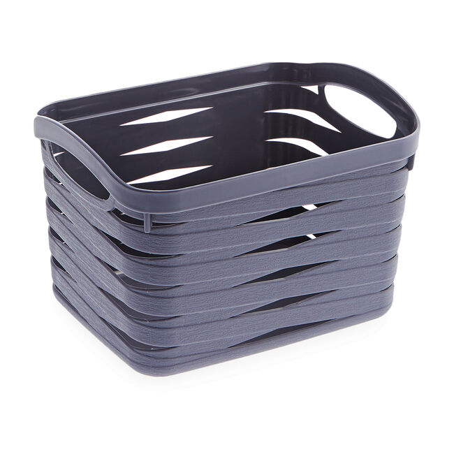Ribbon Storage Basket 4L - Charcoal