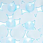 Cobbles Blue Bath Mat 68cm x 35cm