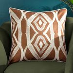 WYDLER CAPE IKAT RUST 50x50 Cushion