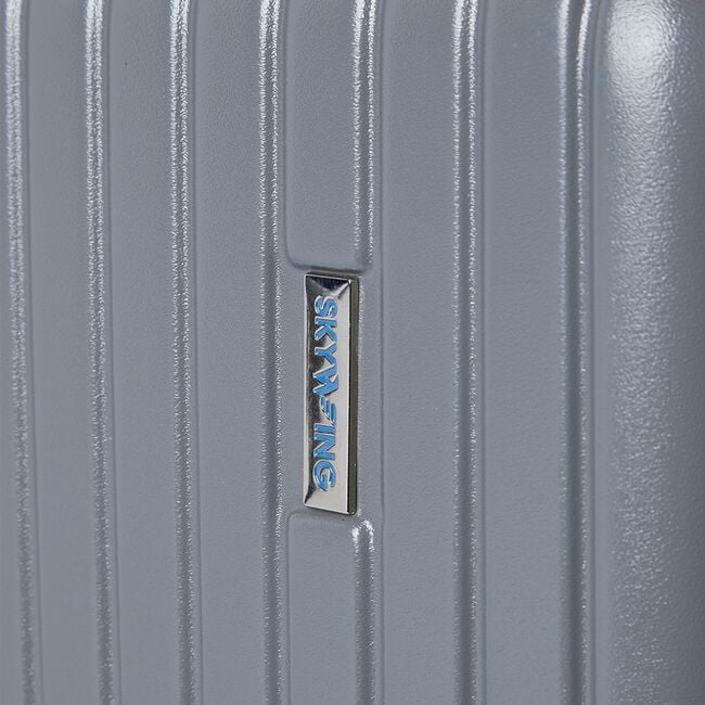 Cabin Bag Lightweight Luggage - SIlver