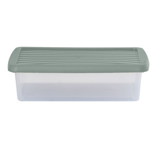Wham 8L Green Lid Storage Box Set Of 3