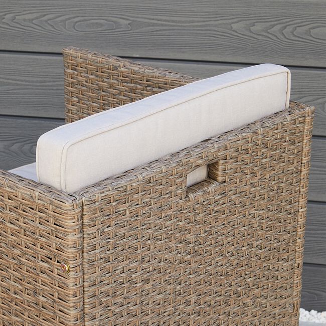 Marsala 5-piece Rattan Garden Set