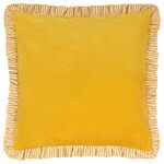 WYLDER SOLENE RUFFLE YELLOW 45x45 Cushion