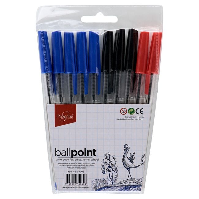 ProScribe Wallet 10 Ballpoint Pens