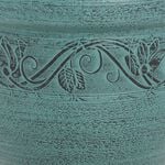 Roman Stone Green Plant Pot