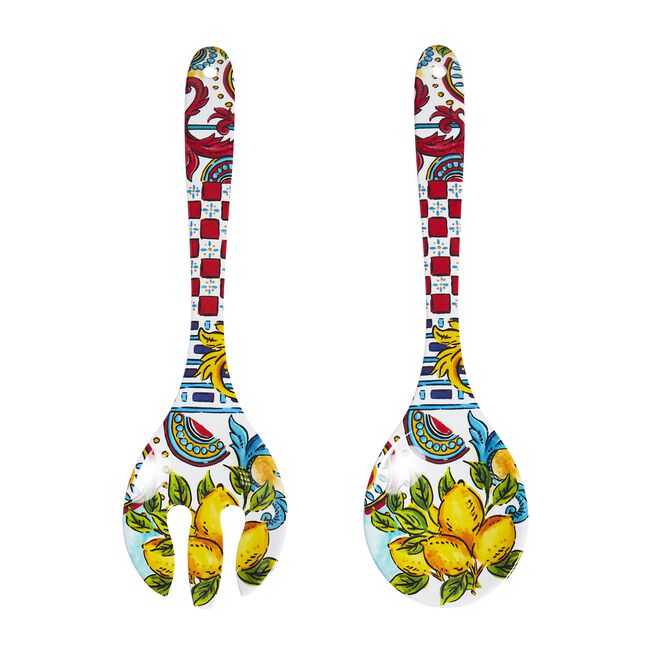 Sardinia Salad Fork & Spoon Set