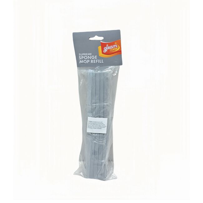 Gleam Clean Supreme Sponge Mop Refill