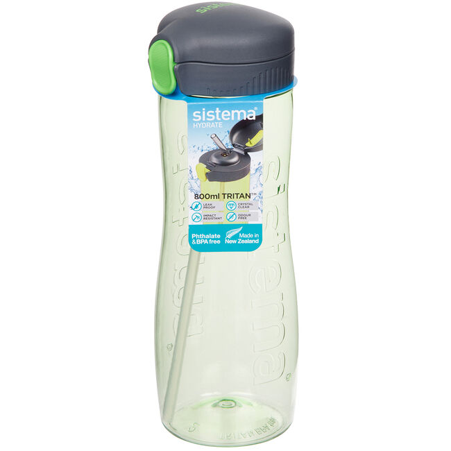 Sistema Tritan Quick Flip Water Bottle 800ml