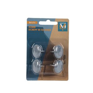 30mm Screw In Furniture Gliders