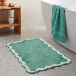 SCALLOP SAGE 50X80 Bath Mat