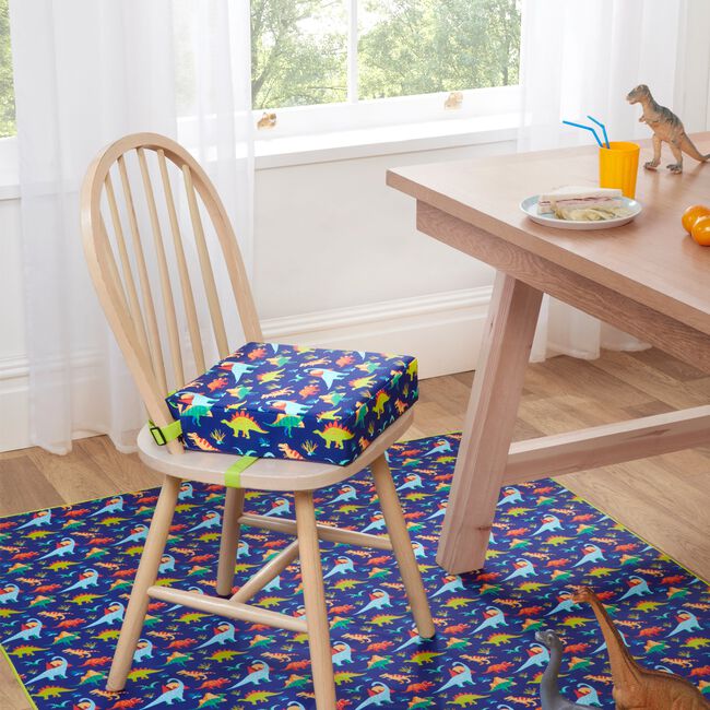 Wipe Clean Booster Seat Cushion Dino Land