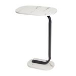 White Marble Style Side Table