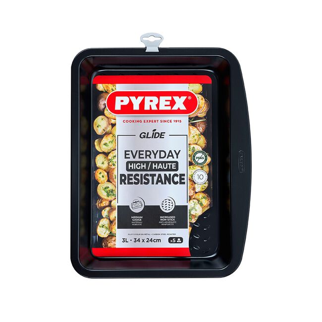 Pyrex® Glide Rectangular Roaster 34cm x 24cm