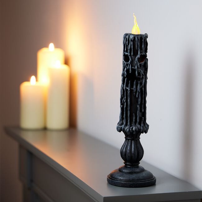 Light Up Halloween Candle