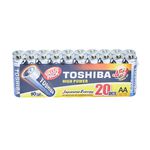 Toshiba High Power Value AA Batteries 20 Pack