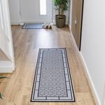 JVL Avanti Grey Runner 50cm x 150cm