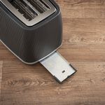 Daewoo Cascade 2 Slice Black Toaster