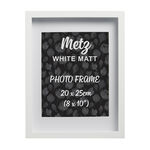 6x8 METZ WHITE Matt Frame